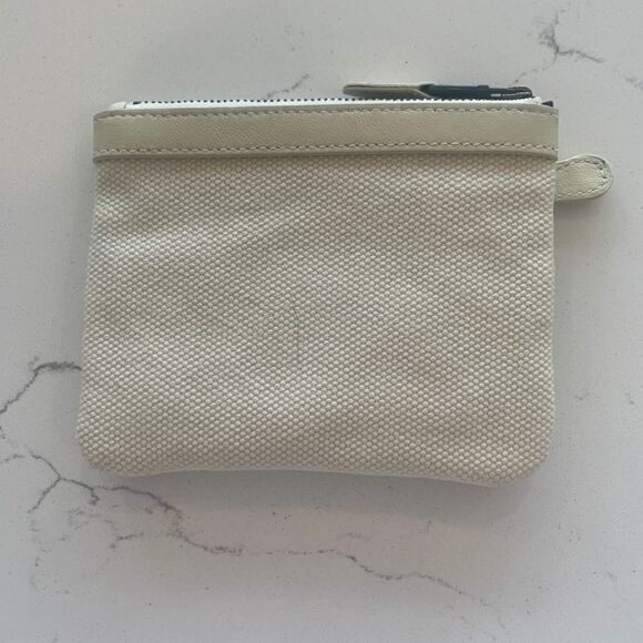 Balenciaga Paris Motocross Canvas and Leather White Wallet - Picture 9 of 9